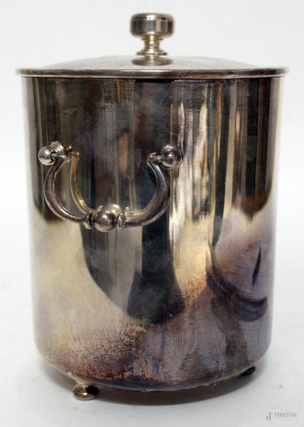 Portaghiaccio in Silver, h. 23 cm.