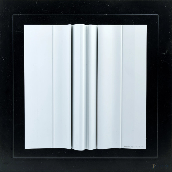 Gunter Ferdinandris x Rosenthal, Piatto dell'Anno Jahresteller 1983, es 123/500, cm 44x44