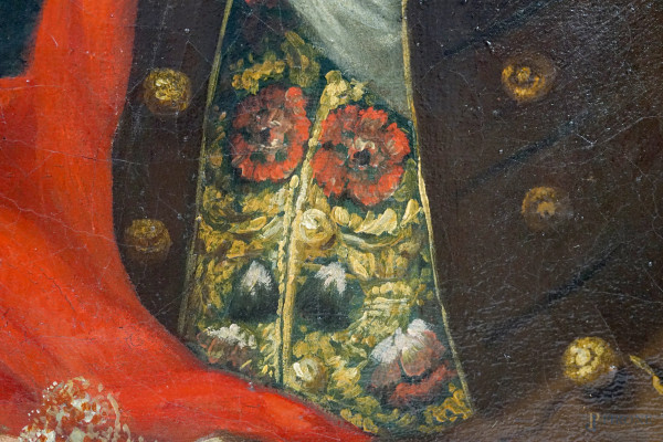 Ercole Lemmi (attivo in Toscana dal 1746 al 1787), Ritratto di gentiluomo, cm 75x55, entro cornic...