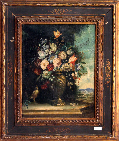 Natura morta vaso di fiori