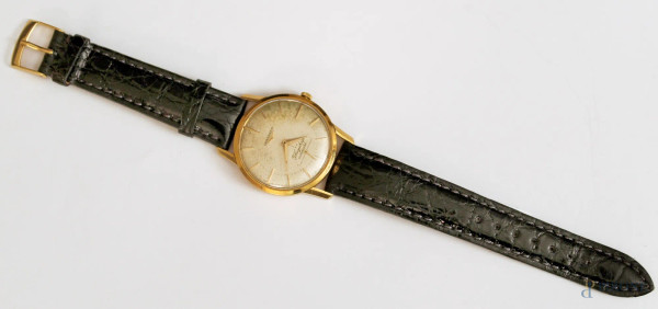 Orologio Longines, da polso in oro 18 kt.