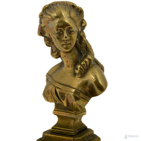 Lotto di 4 sculture in bronzo, XX secolo, (difetti)