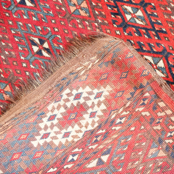 Tappeto persiano, cm 265x155, (difetti)