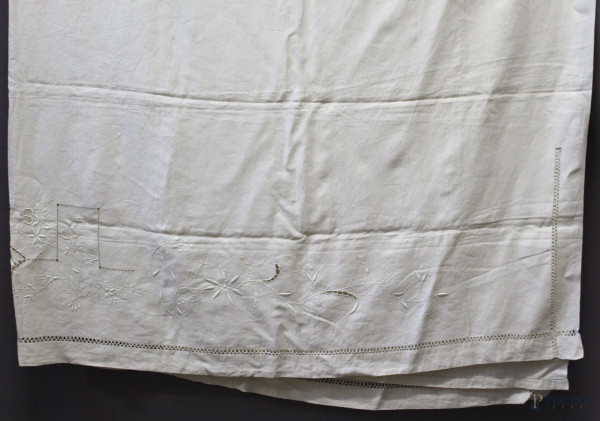 Lenzuolo matrimoniale in lino, 260x240 cm 