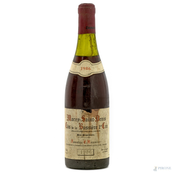 Domaine G. Roumier, Morey-Saint-Denis Premier Cru, Clos de la Bussiere, 1986