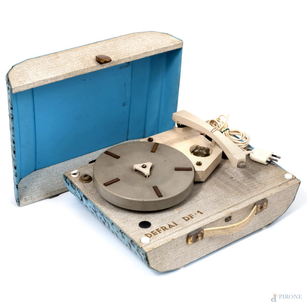 Fonovaligia Defrai, cm 15x35x27, cm (da revisionare)