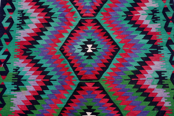 Tappeto Kilim, cm 164x2899, (difetti)