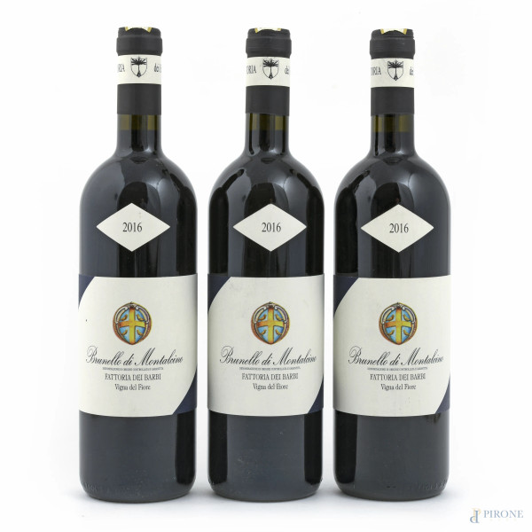 Brunello di Montalcino DOCG Vigna del Fiore, Fattoria dei Barbi, 2016