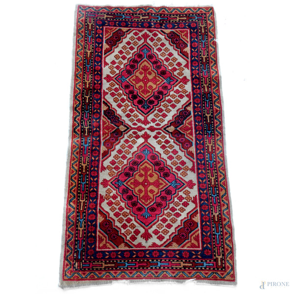 Tappeto, cm 145x79, (difetti)