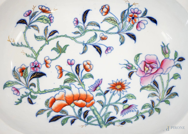 Servizio da tavola, Società Ceramica Richard Milano, inizi del XX secolo, con decori floreali pol...