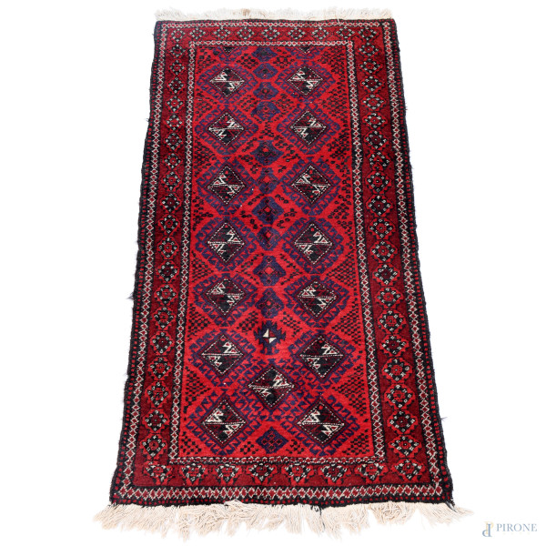 Tappeto, cm 206x100, (difetti)