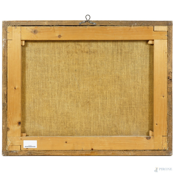 Scuola dell'Italia settentrionale del XVII secolo, Ibis, ghiandaia e pettirosso entro un paesaggi...