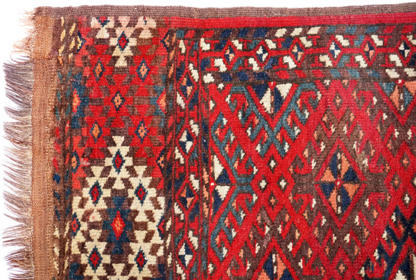 Tappeto persiano, cm 265x155, (difetti)