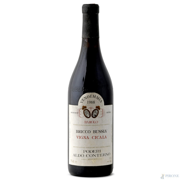 Barolo Bricco Bussia, Vigna Cicala, Aldo Conterno 1988