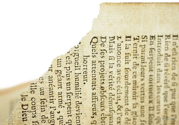 Lotto di tre volumi del XVIII secolo: Le maitre italien, Tomo II, 1739; Poesies diverses […], Par...