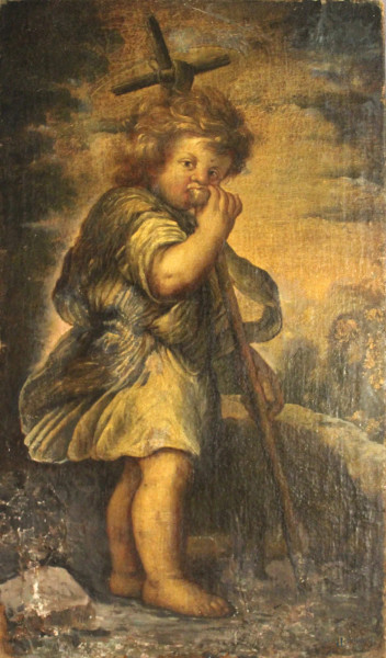 San Giovannino, olio su tela, XVII sec., cm 96 x 56.