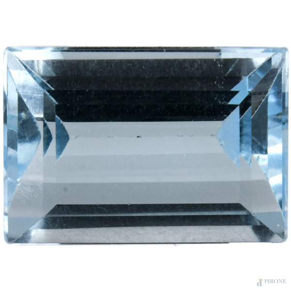 Topazio azzurro, Brasile, ct 9, mm 14x10x6