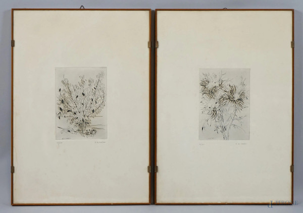 Calamaio con base in vetro e inserti in argento, cmx25x17, (difetti)