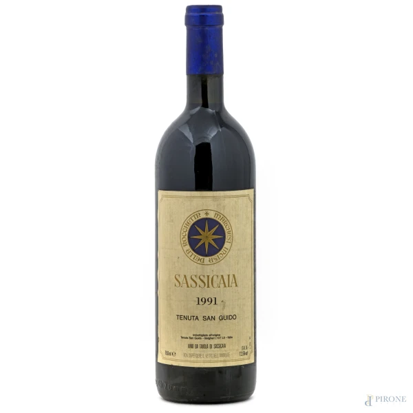 Vino da Tavola, Sassicaia, Tenuta San Guido, 1991