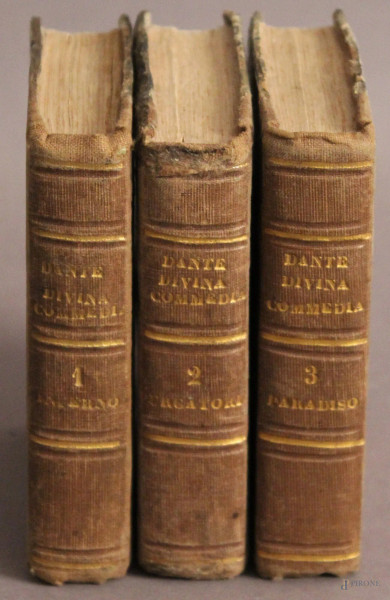 Dante, La divina commedia di G. Borghi, Firenze, 1837.