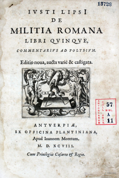 Militia romana, libro V, Antverpiae, 1597