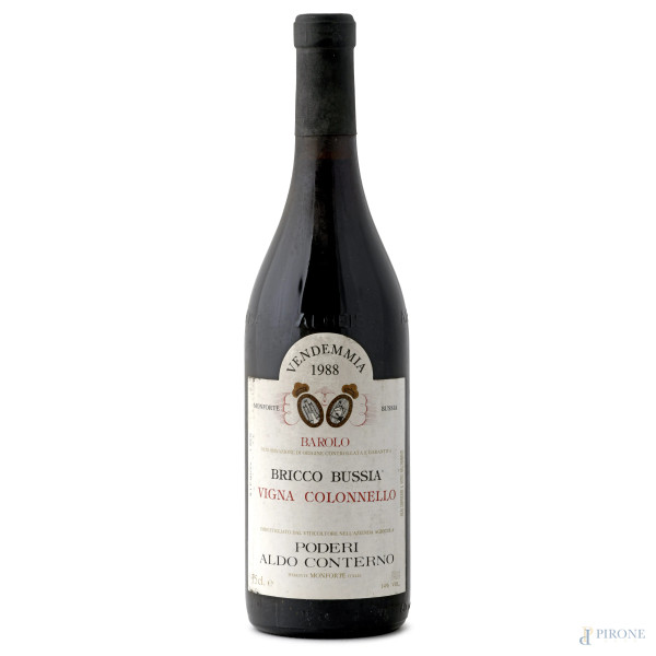 Barolo Bricco Bussia, Vigna Colonnello, Aldo Conterno 1988