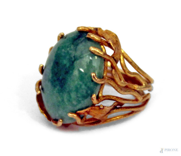 Anello in oro 18 kt.