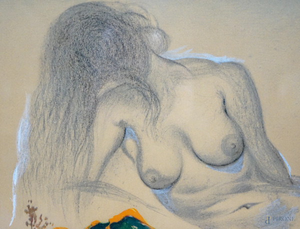 Salvador Dalì (1904-1989), La sirena, litografia, firmata in basso a destra, esemplare n. 162/195...