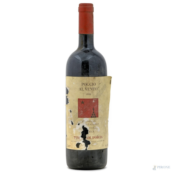 Brunello di Montalcino Poggio al vento, Tenuta Col d'Orcia, 1998