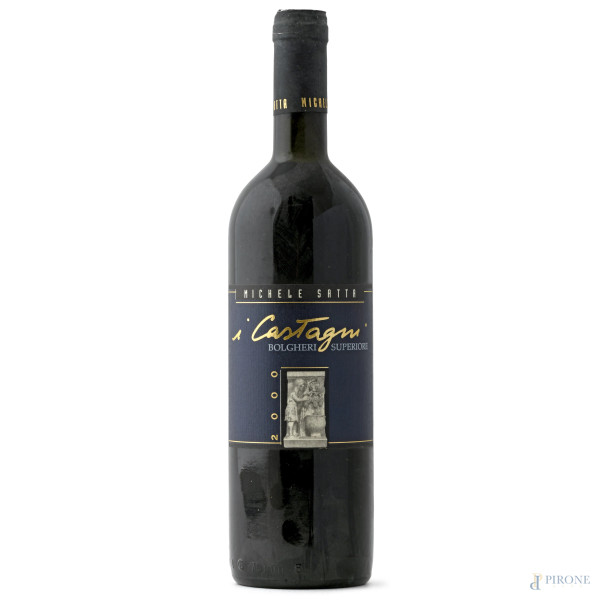 I Castagni Bolgheri Superiore DOC, Michele Satta, 2000