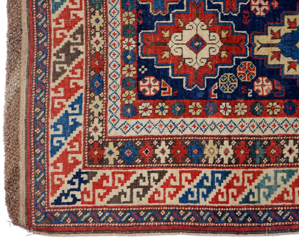 Tappeto persiano, cm 150x128, (difetti)