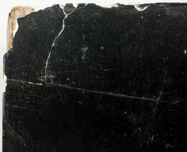 Ford model a Roadster anno 1927, olio su compensato, XX secolo, cm 24x32