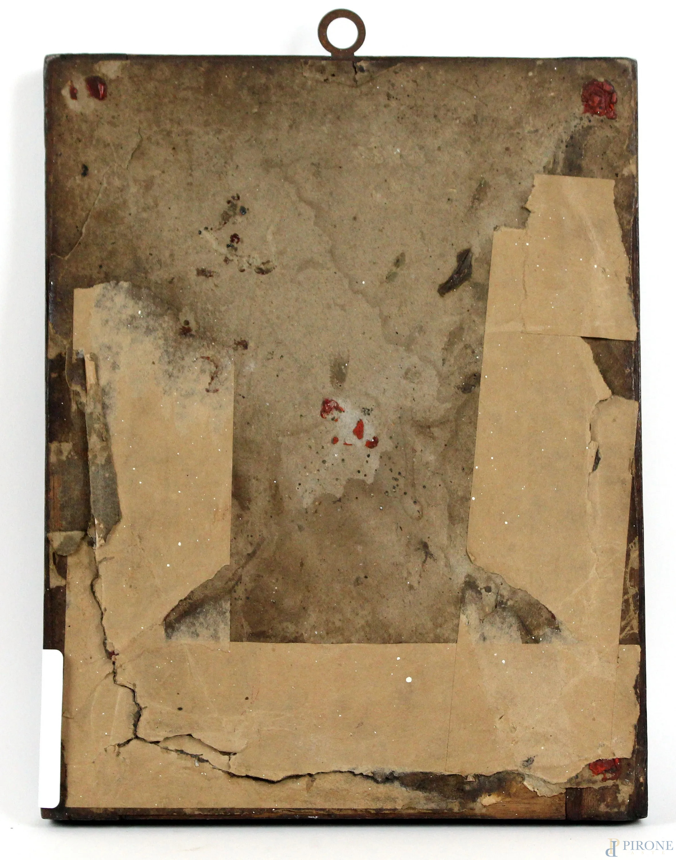 Reliquiario a forma di altare, cm 21x15, inizi XX secolo, entro cornice -  Asta Antiquariato , Arte Moderna e Libri Antichi - Aste Pirone