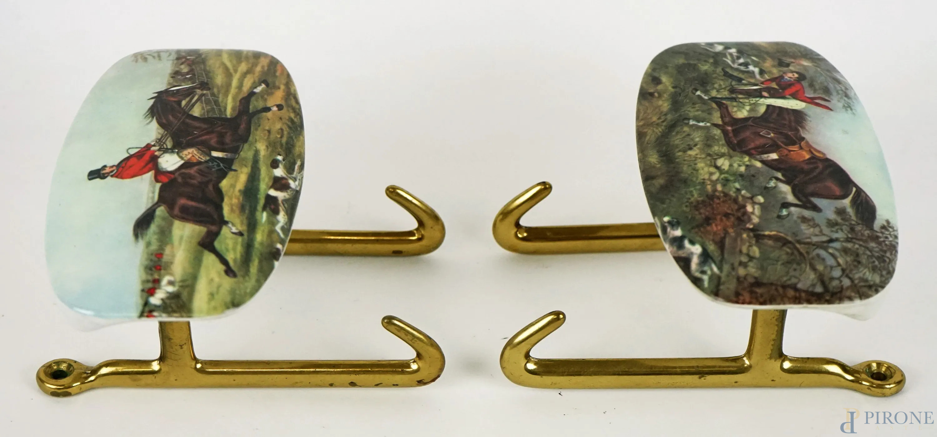 Decorazione Casa Giardino Set 2 Lanterne Rustiche NEWIMAGE - 37 Cm E 27 Cm, Metallo Crema/Oro, Per Esterni E Interni, Decorazione Lanterna Vintage Regalo