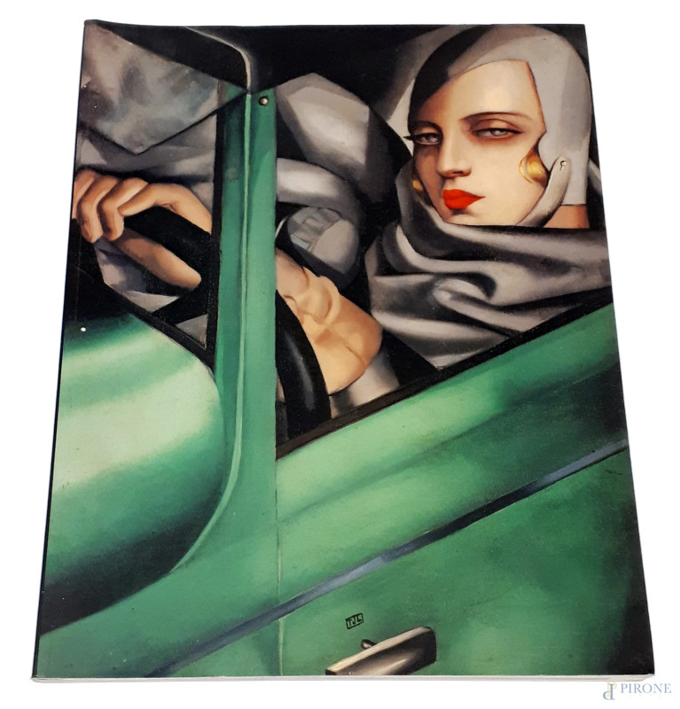 Volume Tamara De Lempicka tra eleganza e trasgressione, Leonardo edizioni, Catalogo Accademia di Francia, Villa Medici a cura di Maurizio Calvesi e Alessandra Borghese, 57 grandi tavole a colori (cm 40x30) fuori testo, schede descrittive delle opere a cura di Marina De Luca, pagine 110, ottime condizioni, raro  - Asta ASTA DI ANTIQUARIATO E ARTE MODERNA - Aste Pirone