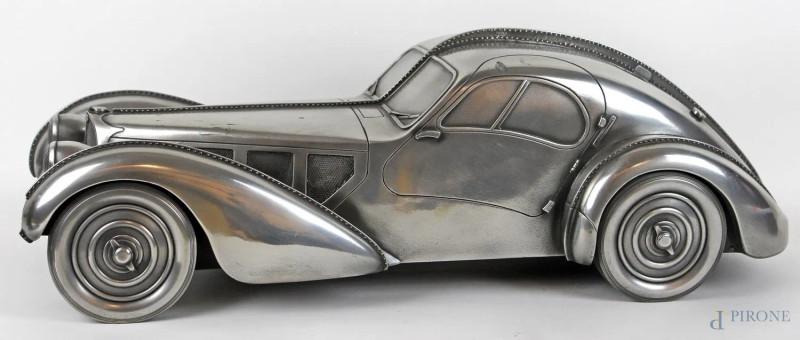 Modello Tom Saint Tropez Bugatti 57 SC Atlantic 0015/1500, in resina, cm 17,5x60x24,5, (difetti)  - Asta PRIMA TORNATA D' ASTA A TEMPO DI FINE STAGIONE - Aste Pirone