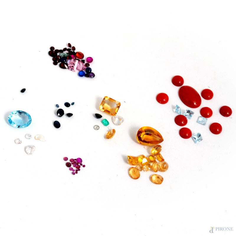 Lotto di pietre varie  - Asta ASTA A TEMPO | VARIÆ - Aste Pirone