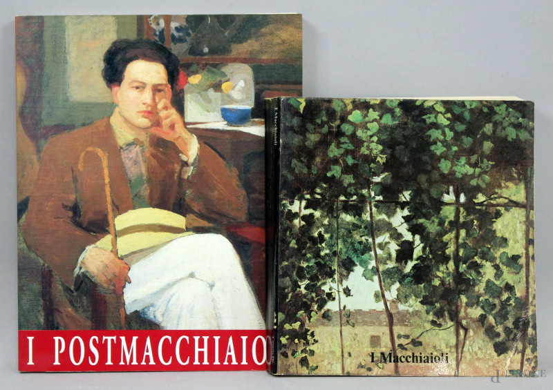 Lotto di due volumi d'arte: "I Macchiaioli", Stiav, Firenze, 1976; "I Postmacchiaioli", Edizioni De Luca, Roma, 1993, (difetti).  - Asta ANTIQUARIATO E ARTE MODERNA - Aste Pirone