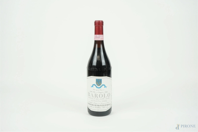 Barolo, Cordero di Montezemolo, bottiglia di vino rosso da 750 cl, annata 1994.  - Asta ASTA DI ARTE MODERNA, CONTEMPORANEA E VINTAGE - Aste Pirone