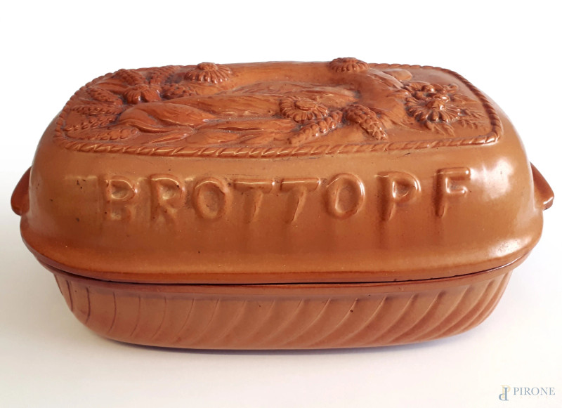 Brottopf, pentola vintage in terracotta  - Asta ASTA A TEMPO - Aste Pirone