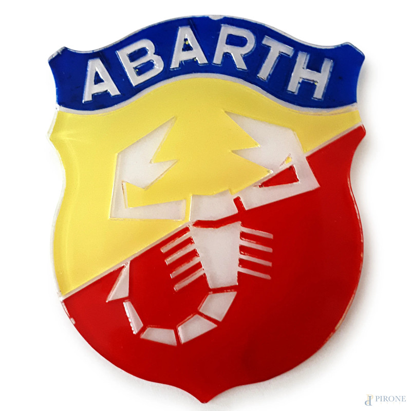 Automotive, raro logo Abarth  - Asta ASTA A TEMPO DI ANTIQUARIATO, ARTE ANTICA E MODERNA - Aste Pirone