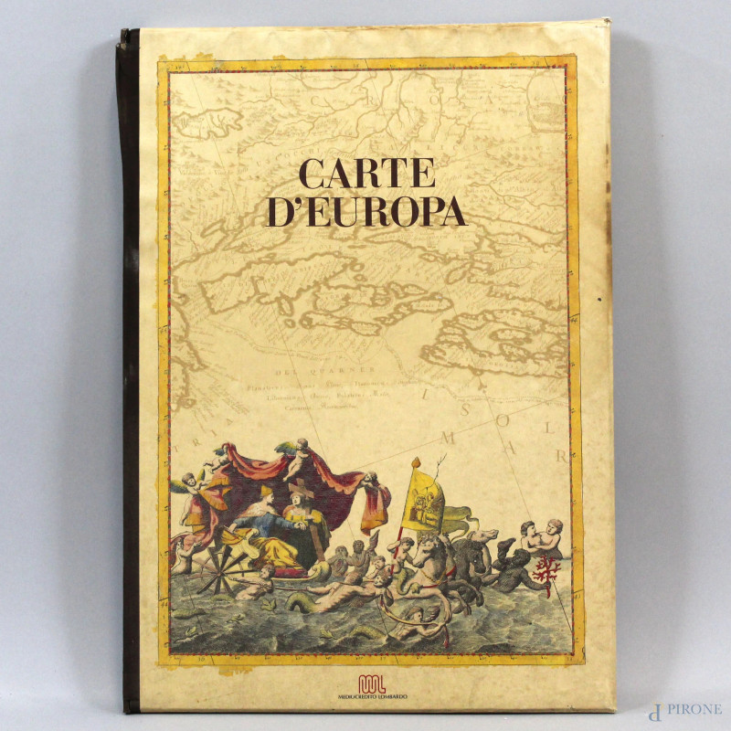 Carte d'Europa, nell'opera di Vincenzo Coronelli, a cura di Giovanni Liva e Mario Signori, ed. Mediocredito Lombardo, Milano, 1987.(difetti)  - Asta SECONDA TORNATA D' ASTA A TEMPO DI FINE STAGIONE - Aste Pirone