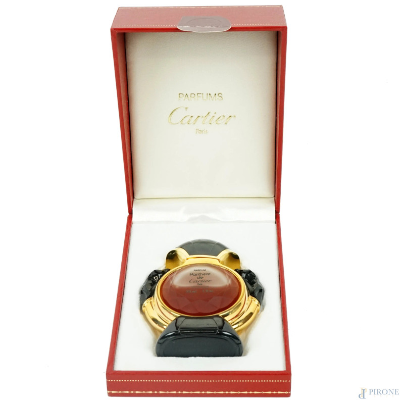 Must de Cartier Paris, profumo Panthère in boccetta da 30 ml, entro custodia originale.  - Asta ASTA DI ARTE MODERNA, CONTEMPORANEA E VINTAGE - Aste Pirone